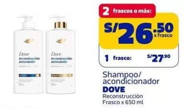 Dove - Shampoo/acondicionador