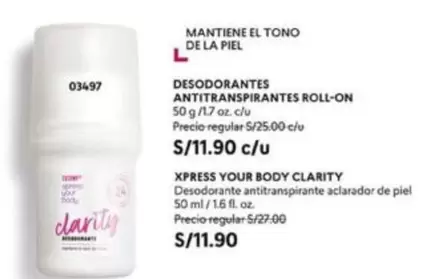 Piel - DESODORANTES ANTITRANSPIRANTES ROLL-ON 03497