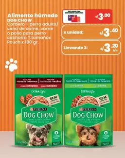 Dog Chow - Alimento húmedo
