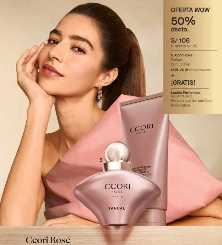 Yanbal - CCORI Rose Parfum + Loción Perfumada