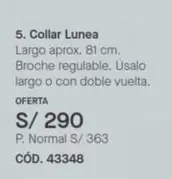 Collar Lunea CÓD. 43348
