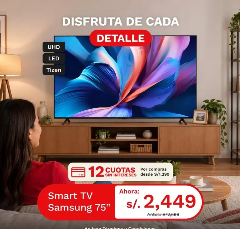 Samsung - Smart TV 75"