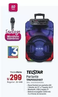 Parlante TPAP050210CT