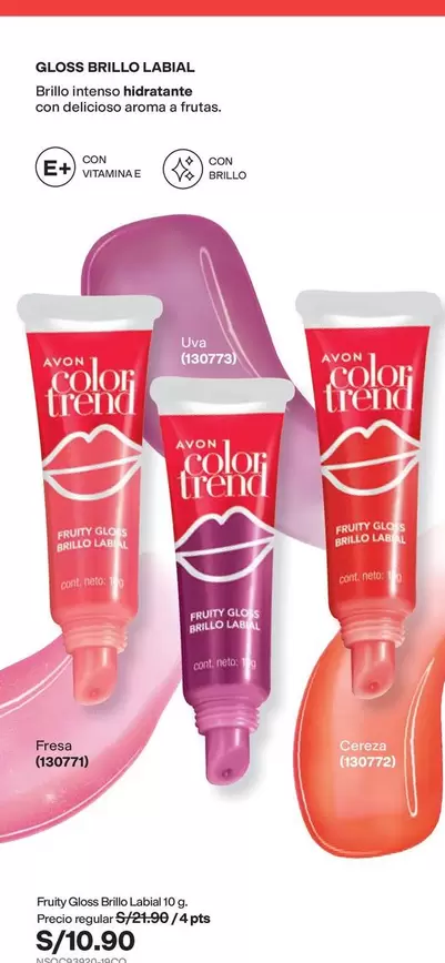 Avon - Pretty Gloss Brillo Labial 10 gr