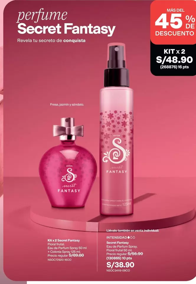 PTS - Secret Fantasy Perfume