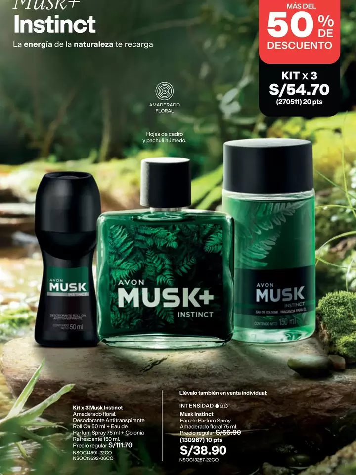 Avon - MUSK+ INSTINCT
