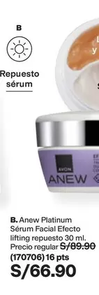 Anew - Platinum Sérum Facial Efecto lifting repuesto 30 ml (170706)