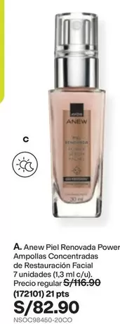 Anew - Piel Renovada Power Ampollas Concentradas de Restauración Facial (172101)