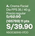 PTS - Crema Facial Día FPS 35 / 40 g.