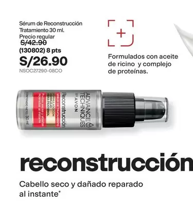 Avon - Sérum de Reconstrucción Tratamiento 30 ml. (130802)