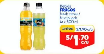 Frugos - Bebida fresh citrus / fruit punch bt