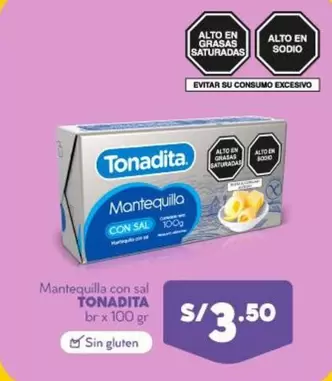 Mantequilla con sal