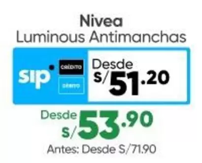 Nivea - Luminous Antimanchas