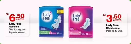 Lady Free Nocturna, Lady Free Ultradelgada