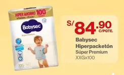 Babysec - Hiperpacketón Súper Premium XXG