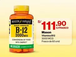Natural - B-12 3000MCG