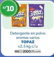 Detergente en polvo
