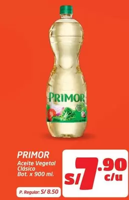 Primor - Aceite Vegetal Cl
uevo sico