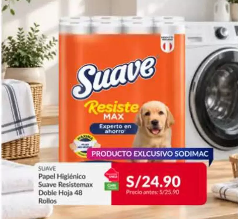 Suave - Papel Higiénico Resiste Max