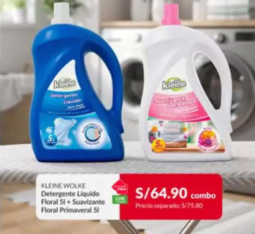 kleine - Detergente Liquido Floral SI + Suavizante Floral Primavera SI