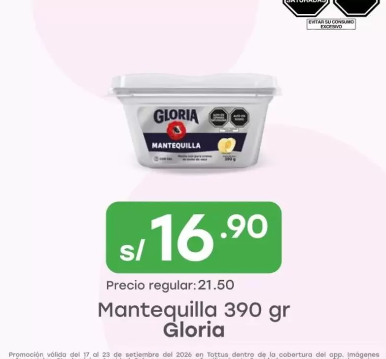 Gloria - Mantequilla