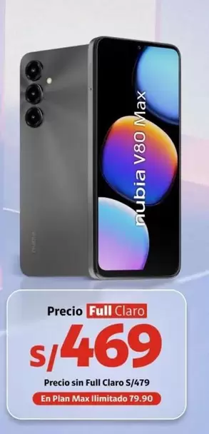 nubia V80 Max