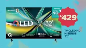 Hisense - TV QLED HD 32"