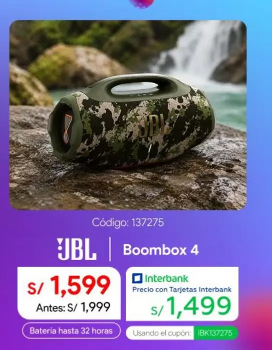 JBL - Boombox 4