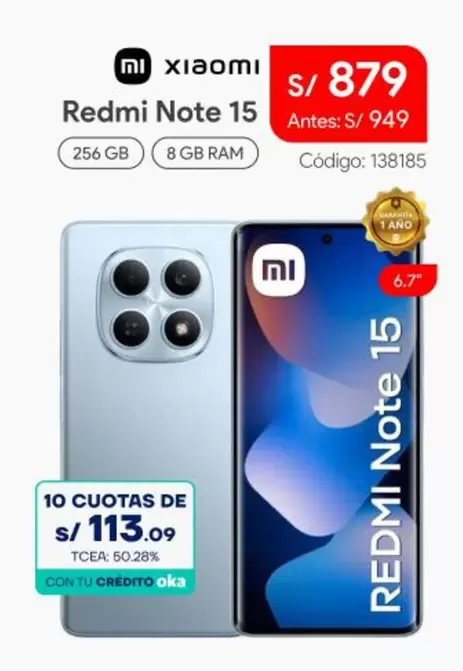 Xiaomi - Redmi Note 15
