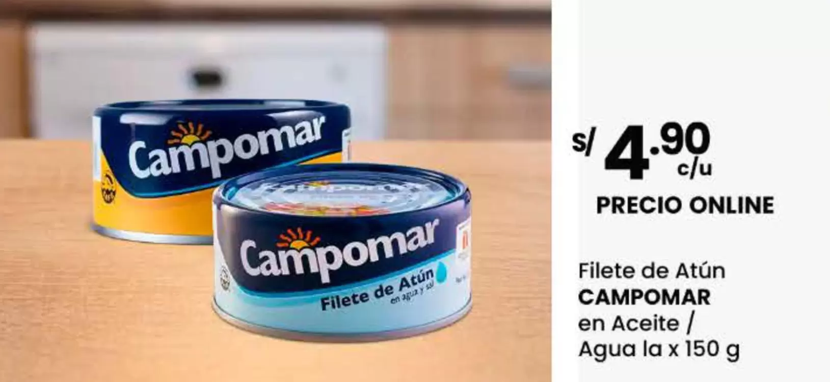 Campomar - Filete de Atún en Aceite / Agua