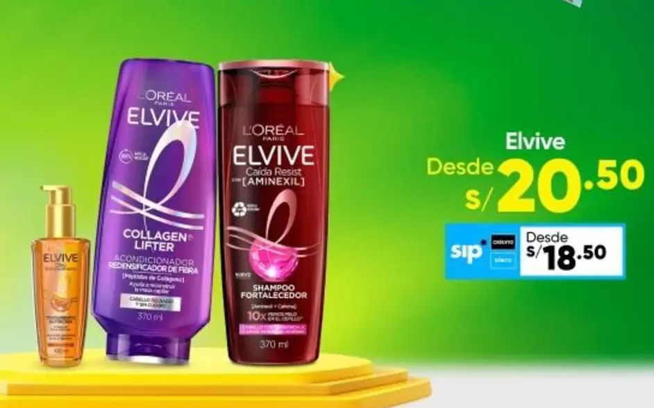 Elvive - Collagen Lifter & Shampoo Fortalecedor