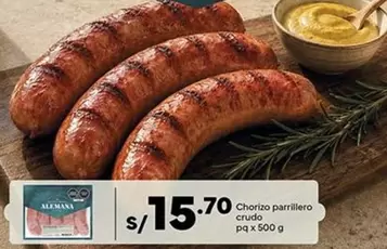 Chorizo parrillero crudo
