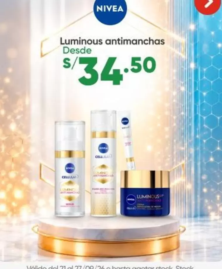 Nivea - Luminous antimanchas