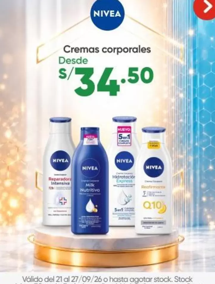 Nivea - Cremas corporales