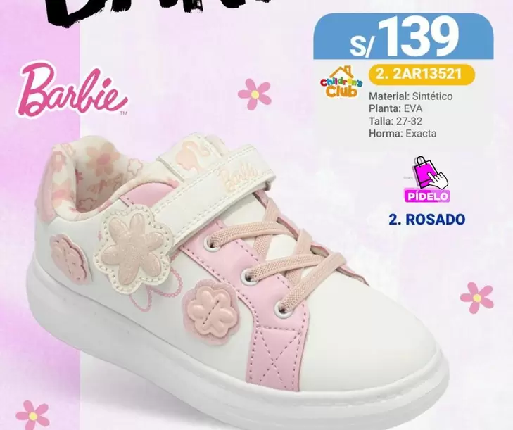 Barbie - Zapatillas 2. 2AR13521