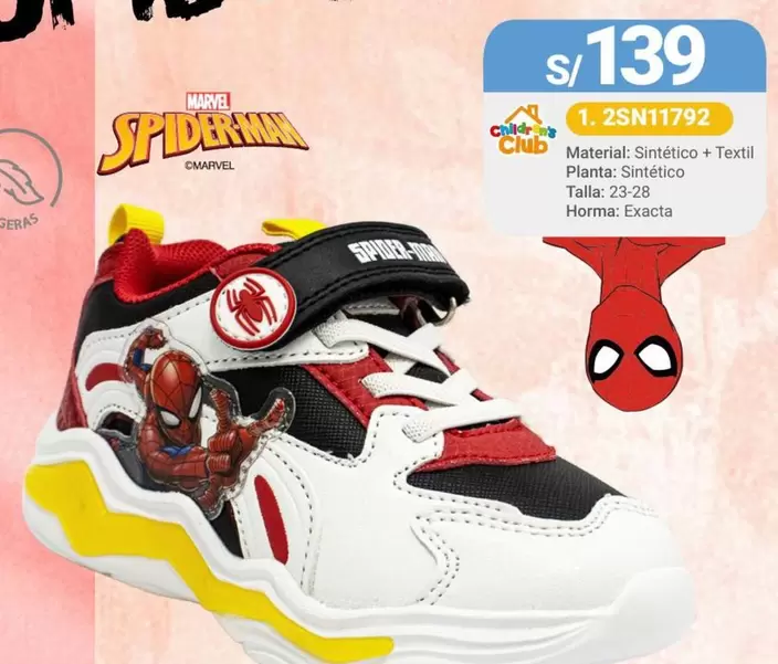 Marvel - Zapatillas Spiderman