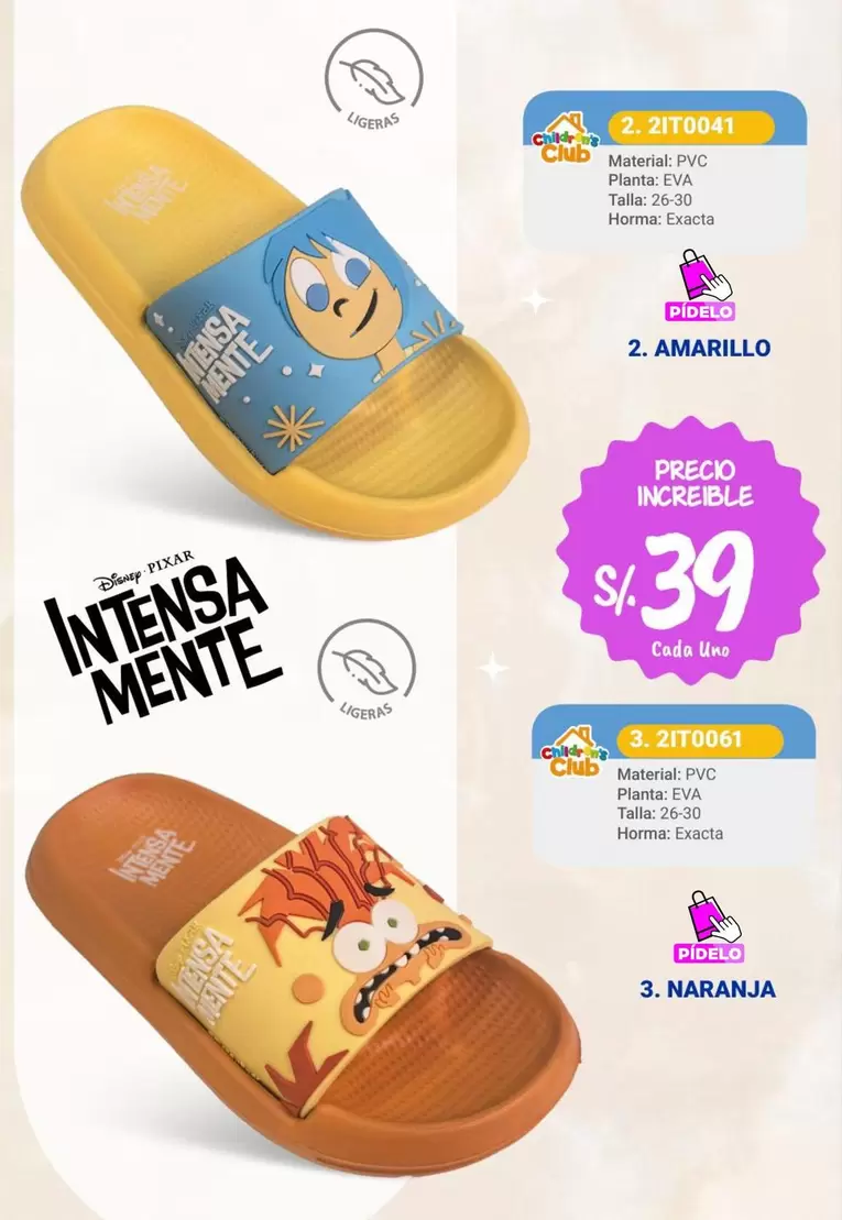 Intensa - Chanclas 2170041, 2170047