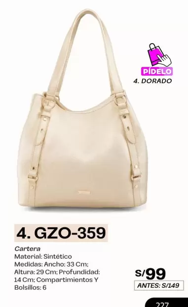 Dorado - 4. GZO-359 Cartera