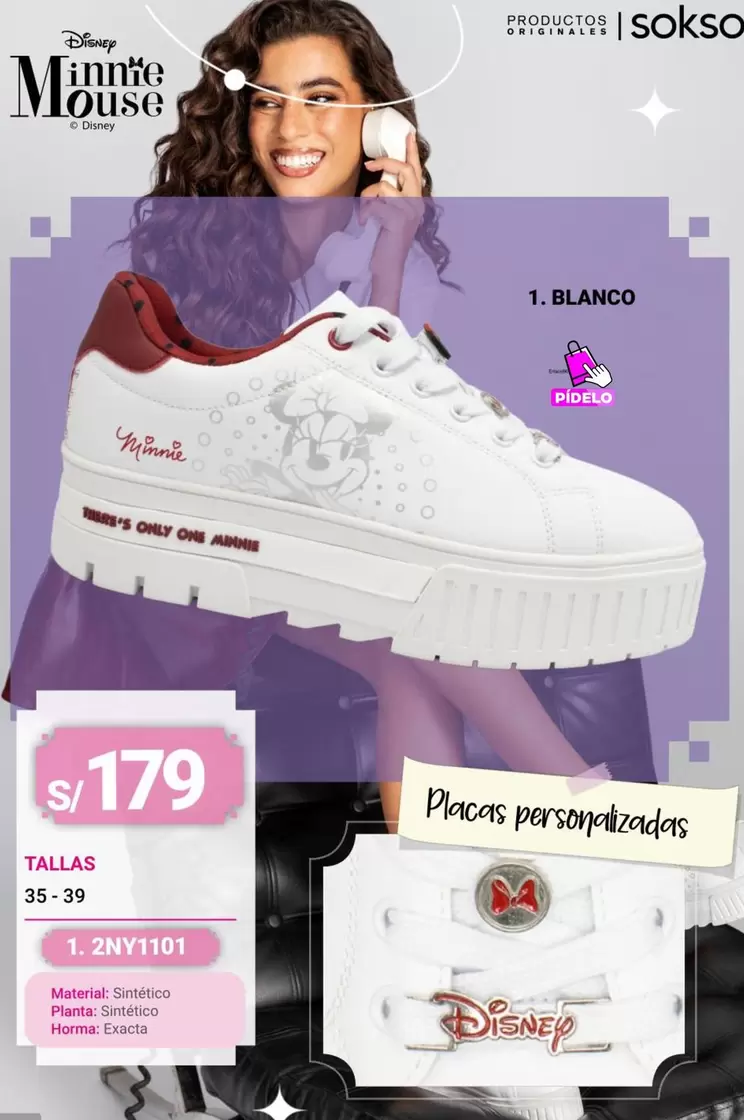 Disney - Minnie Mouse Sneakers 1. ZHY1101