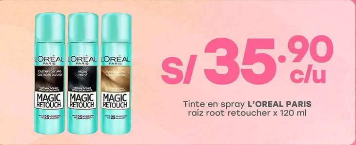 L'Oreal - Tinte en spray raíz root retoucher
