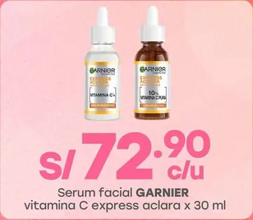 Garnier - Serum facial vitamina C express aclara