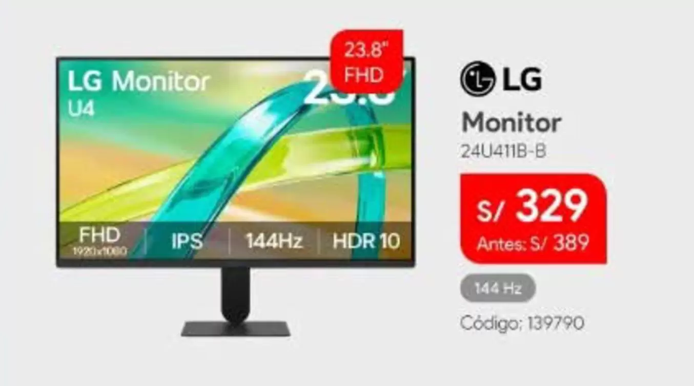 Lg - Monitor 24U411B-B