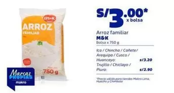 M&K - Arroz familiar