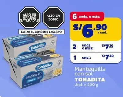 Mantequilla con sal