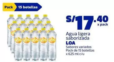 Agua saborizada