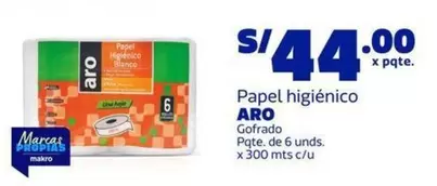 Aro - Papel higi
uevo
