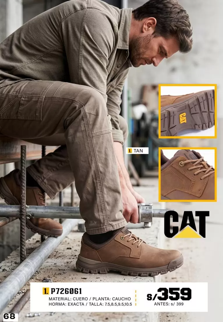 Cat - P726061 Botas