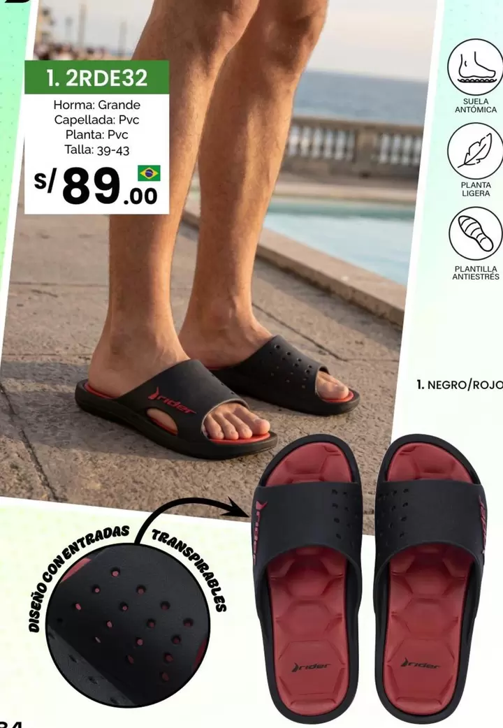 Rider - Sandalias 1. 2RDE32