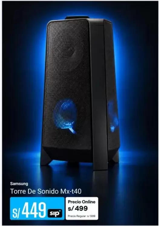 Samsung - Torre De Sonido Mx-t40