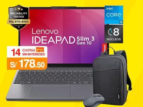 Lenovo - IDEAPAD Slim 3 Gen 10